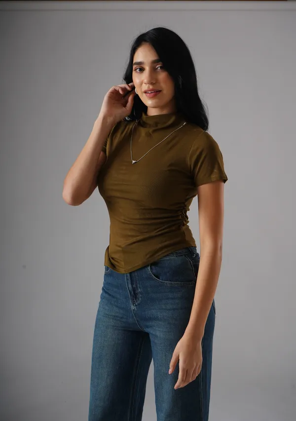 Deep_Olive_Noir_Muse_Fitted_Top