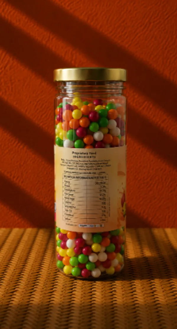 Mix_Fruit_Balls_250G_Colourful_Flavoured_Candy_Bites_Classic_Vegetarian_Confectionery_Jar_Pack