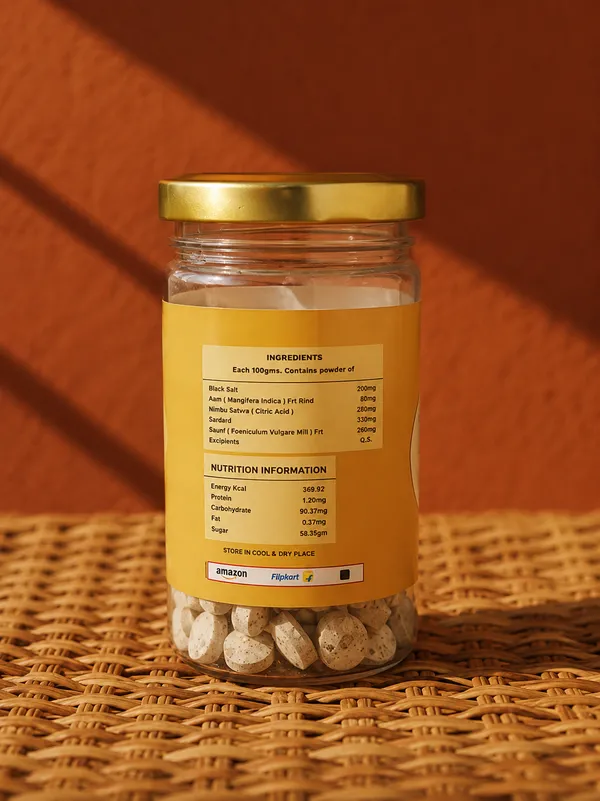 Shyam_Salasar_Aam_Pachak_100g_|_Traditional_Indian_Digestive-Style_Confectionery_|_Tangy_Vegetarian_Candy_|_Premium_Jar_Pack