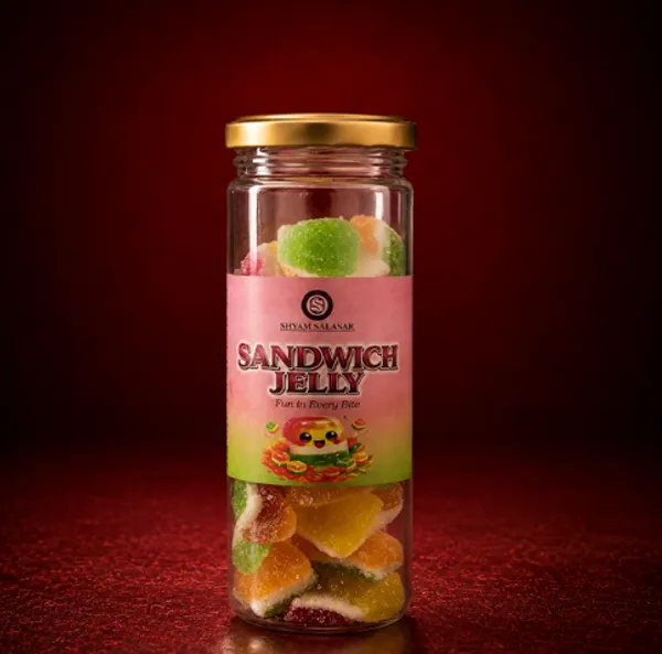 Sandwich_Jelly_200G_Soft_And_Chewy_Fruity_Jelly_Candy_Classic_Vegetarian_Confectionery_Jar_Pack