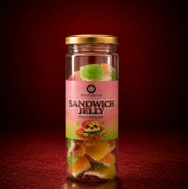 Sandwich_Jelly_200G_Soft_And_Chewy_Fruity_Jelly_Candy_Classic_Vegetarian_Confectionery_Jar_Pack