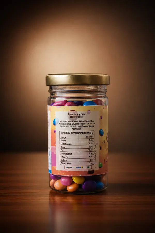 Shyam_Salasar_Chocolate_Gems_150g_|_Colourful_Chocolate_Candy_Bites_|_Classic_Sweet_Treat_|_Vegetarian_Jar_Pack