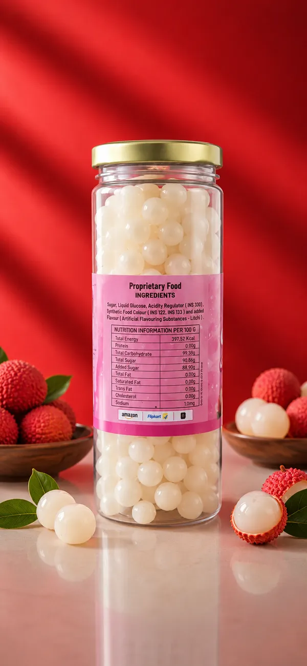 Shyam_Salasar_Litchi_Shots_250g_|_Colourful_Flavoured_Candy_Bites_|_Classic_Vegetarian_Confectionery_|_Jar_Pack