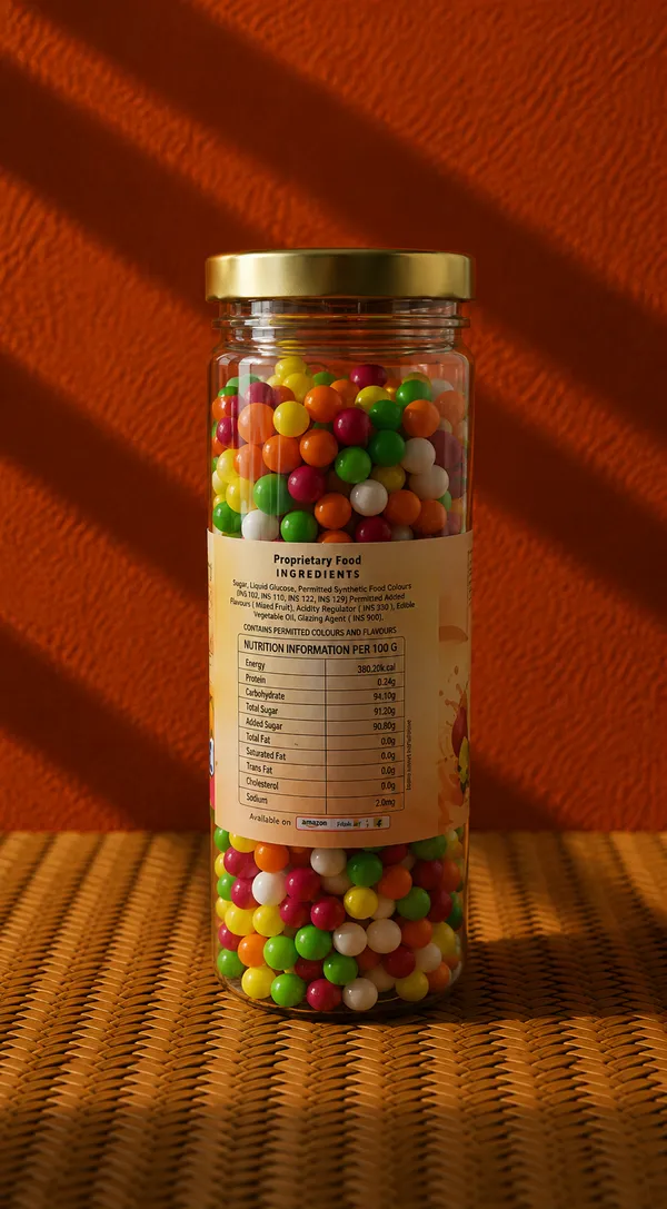 Mix_Fruit_Balls_250G_Colourful_Flavoured_Candy_Bites_Classic_Vegetarian_Confectionery_Jar_Pack
