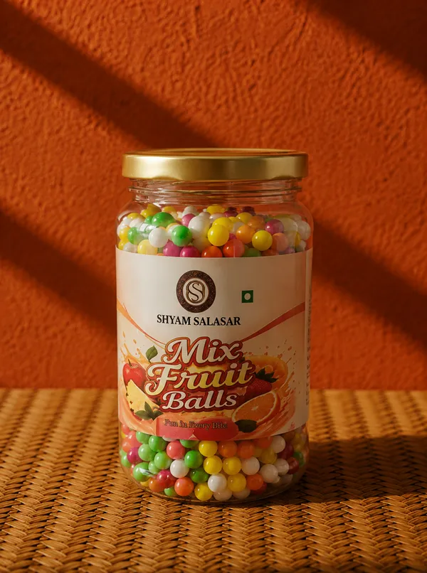 Shyam_Salasar_Mix_Fruit_Balls_400g_|_Colourful_Flavoured_Candy_Bites_|_Classic_Vegetarian_Confectionery_|_Jar_Pack