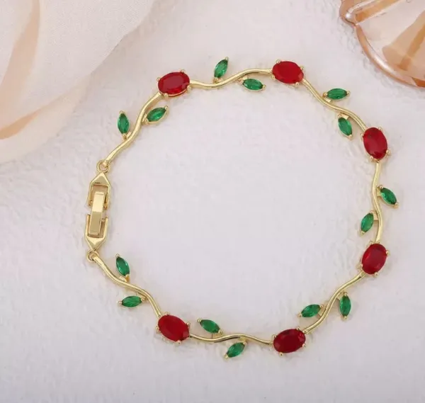 Blue_And_Gold_Stainless_Steel_Bracelet_For_Women