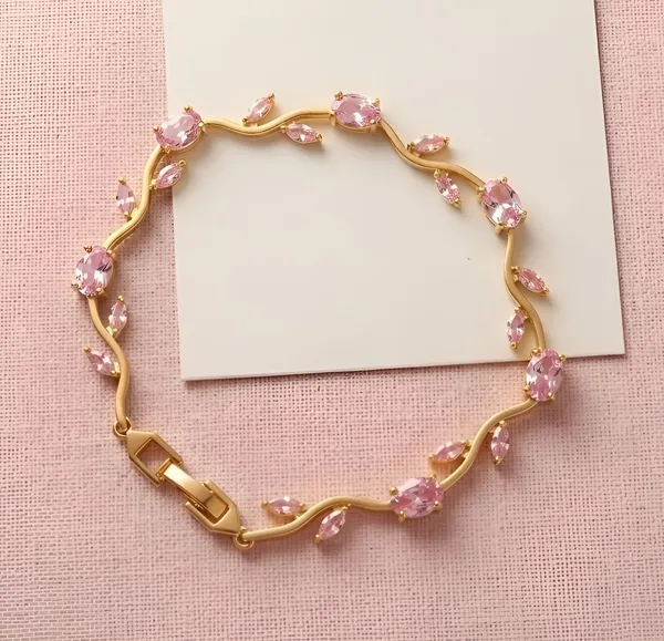 Pink_And_Gold_Stainless_Steel_Bracelet_For_Women