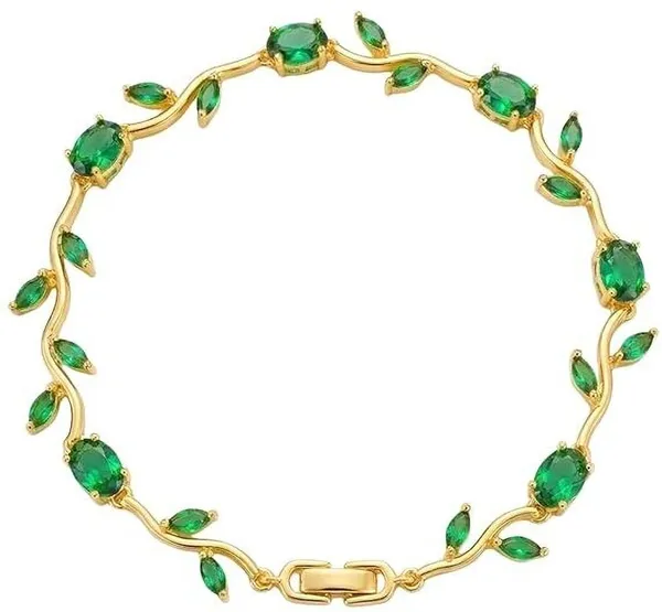 Green_Stainless_Steel_Bracelet_For_Women