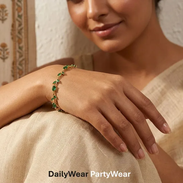 Green_Stainless_Steel_Bracelet_For_Women