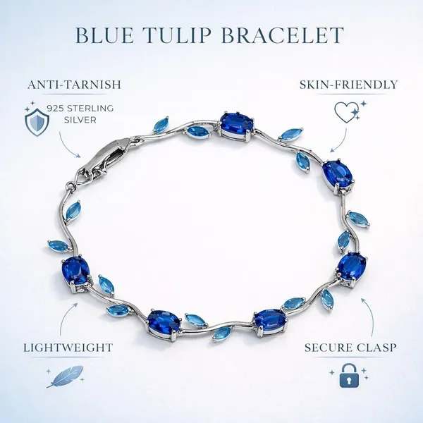 Blue_Alloy_Bracelet_For_Women