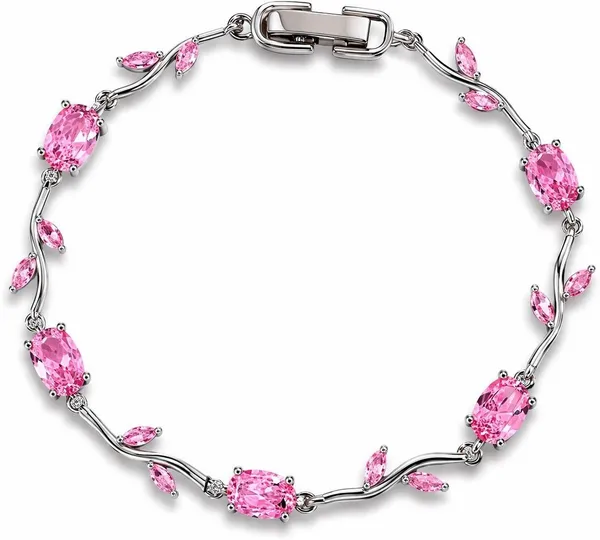 Pink_Alloy_Bracelet_For_Women