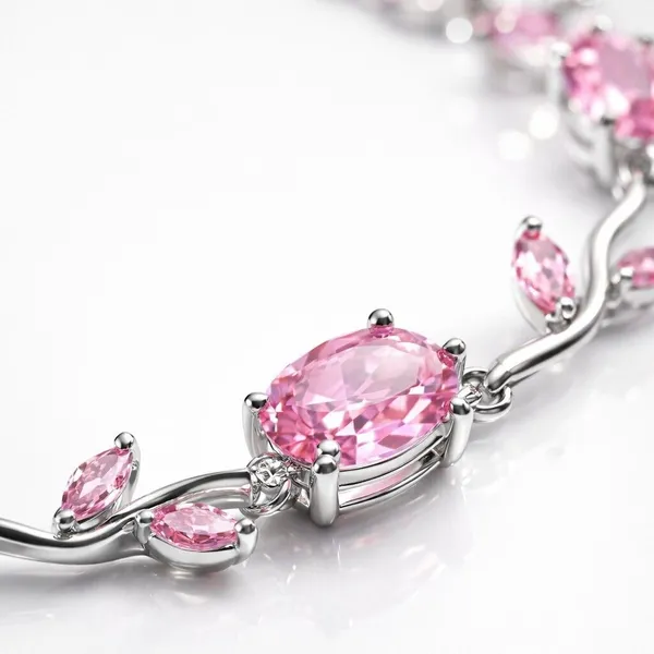 Pink_Alloy_Bracelet_For_Women