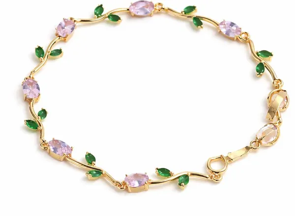 Pink_Stainless_Steel_Bracelet_For_Women