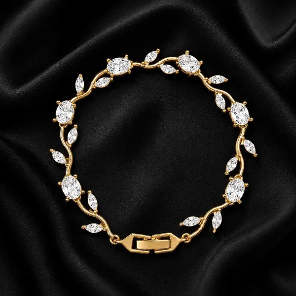 White_Stainless_Steel_Bracelet_For_Women