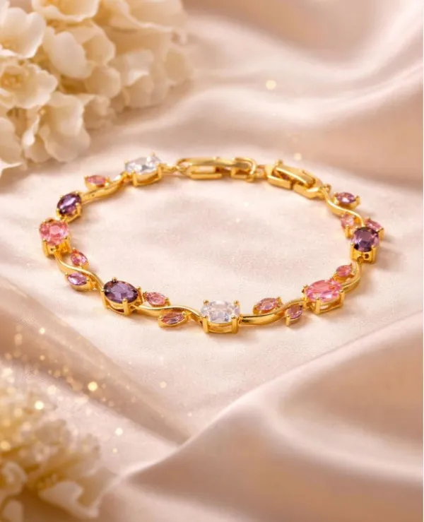 Purple_Brass_Bracelet_For_Women