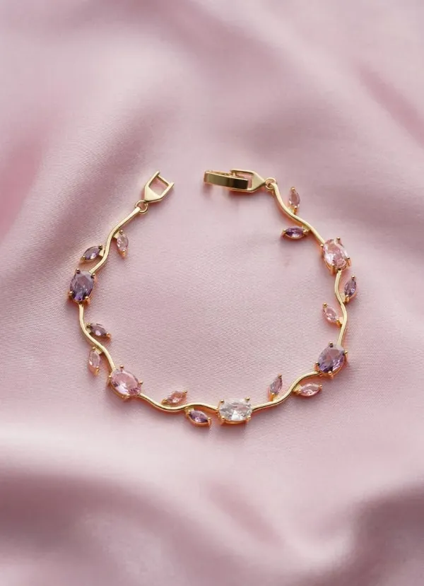 Purple_Brass_Bracelet_For_Women