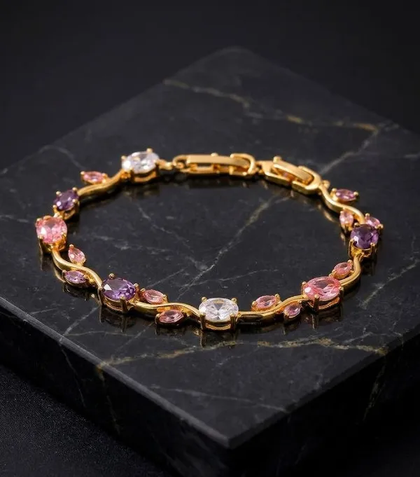 Purple_Brass_Bracelet_For_Women