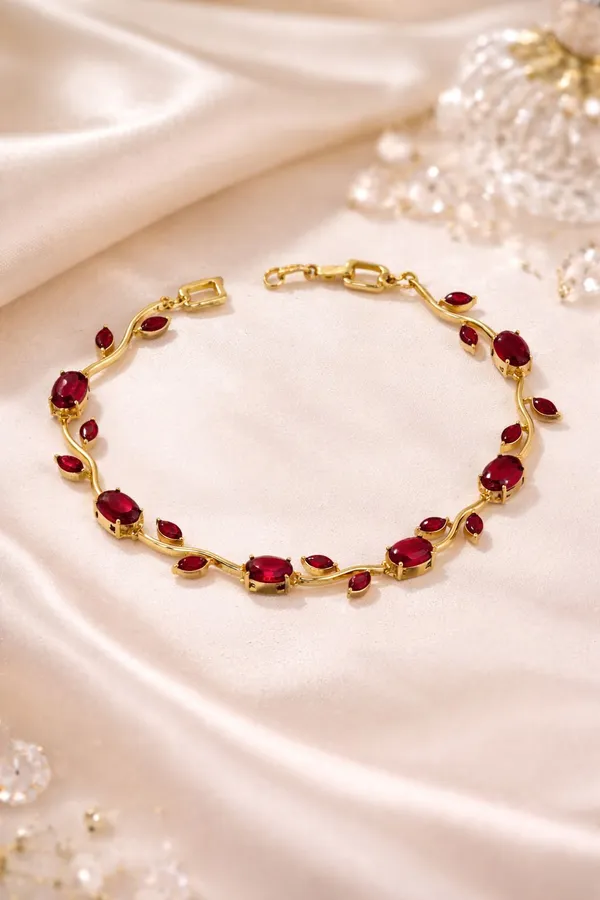 Red_Stainless_Steel_Bracelet_For_Women