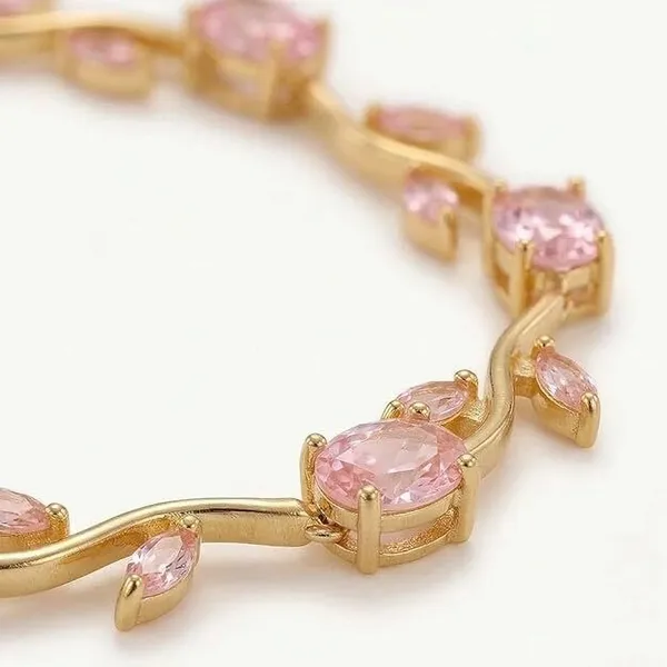 Pink_Alloy_Bracelet_For_Women