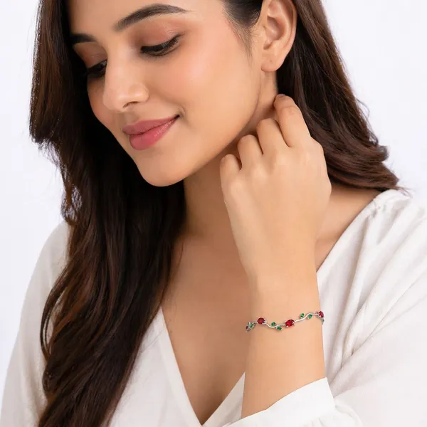 Multicolor_Alloy_Bracelet_For_Women
