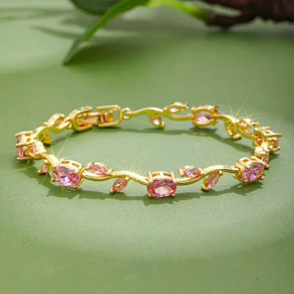 Pink_Stainless_Steel_Bracelet_For_Women