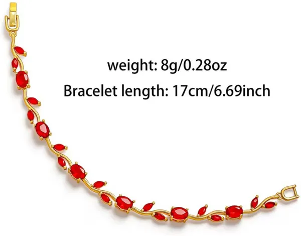 Red_Stainless_Steel_Bracelet_For_Women
