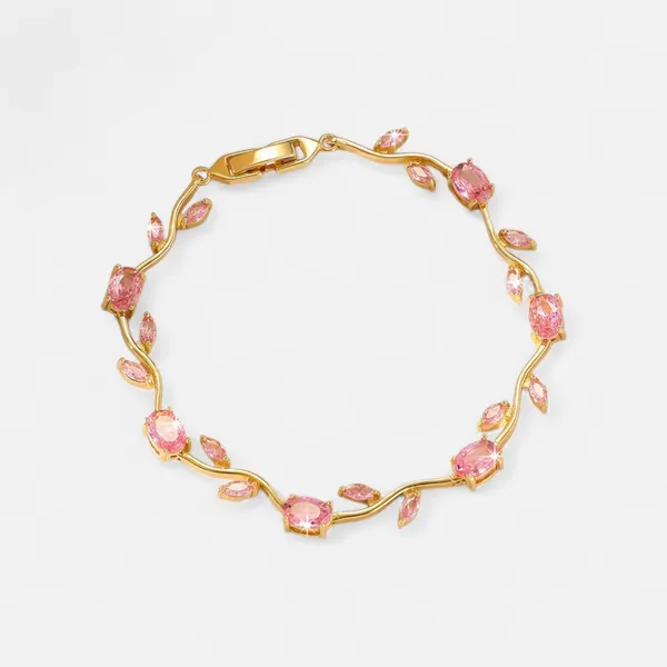 Pink_Stainless_Steel_Bracelet_For_Women