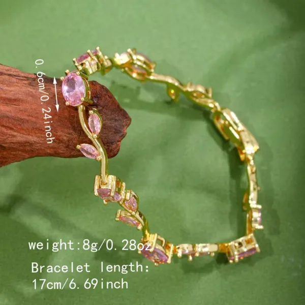 Pink_Stainless_Steel_Bracelet_For_Women