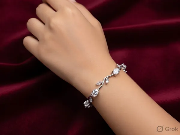 Silver_Stainless_Steel_Bracelet_For_Women