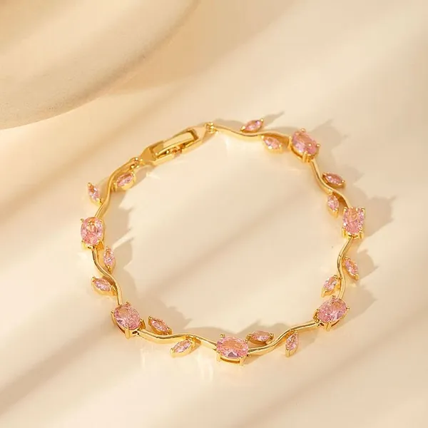 Pink_Stainless_Steel_Bracelet_For_Women