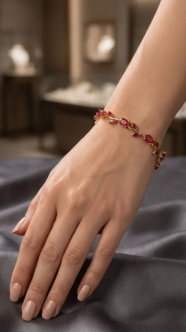 Pink_Alloy_Bracelet_For_Women