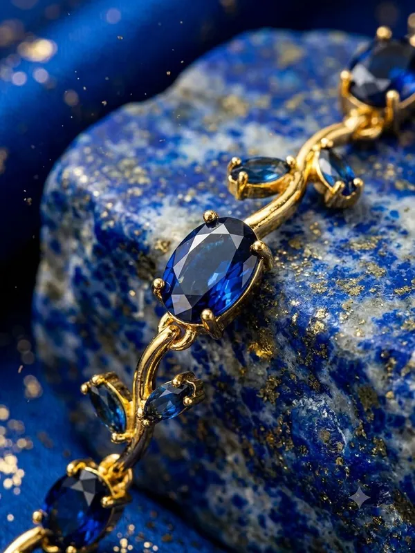 Blue_Stainless_Steel_Bracelet_For_Women