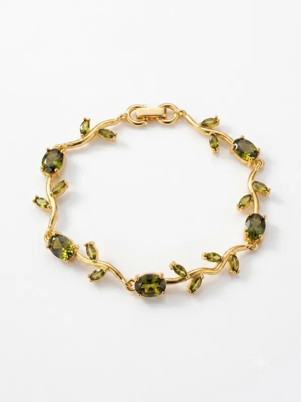 Green_Stainless_Steel_Bracelet_For_Women