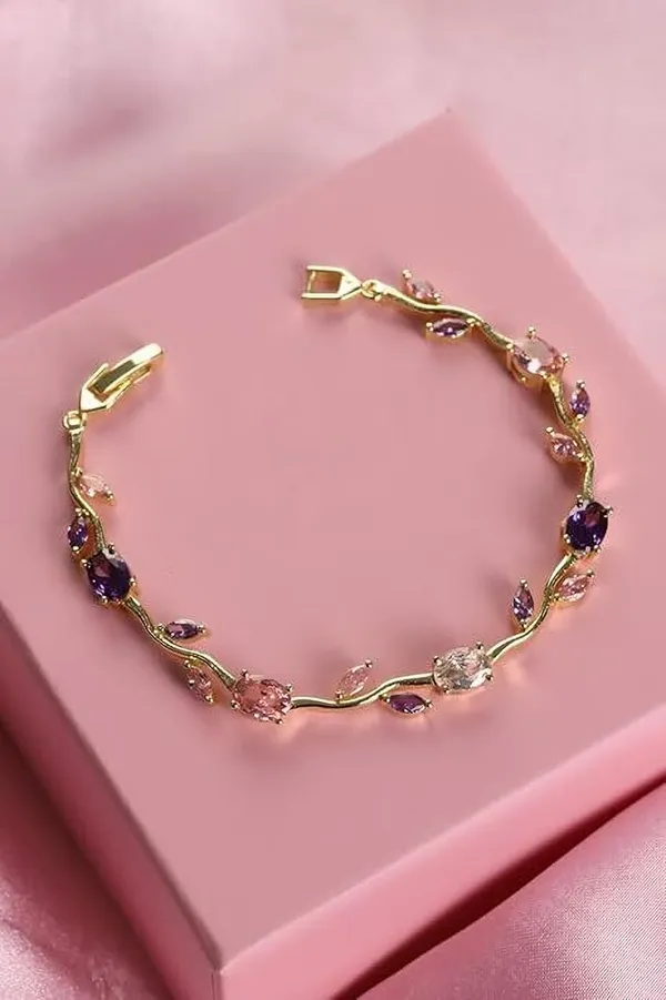 Purple_Stainless_Steel_Bracelet_For_Women
