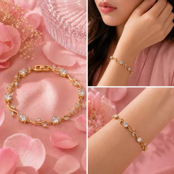 Red_Stainless_Steel_Bracelet_For_Women