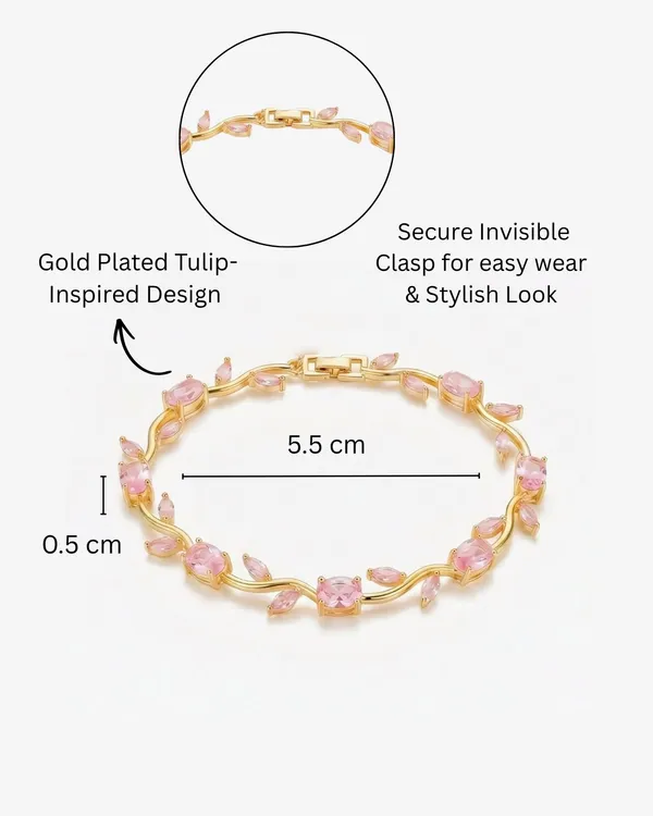 Pink_Stainless_Steel_Bracelet_For_Women