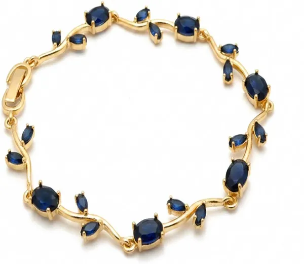 Blue_Brass_Bracelet_For_Women