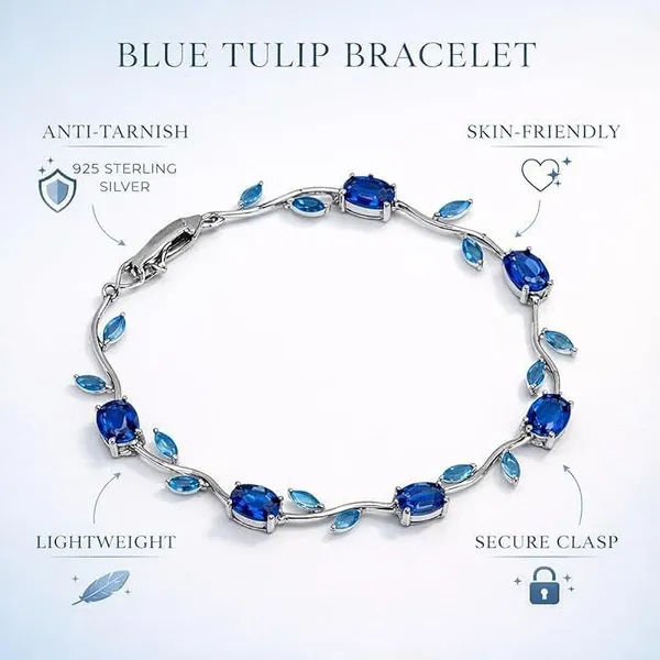 Blue_Stainless_Steel_Bracelet_For_Women