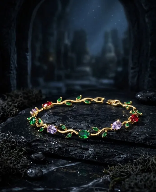 Multicolor_Pyrite_Bracelet_For_Women