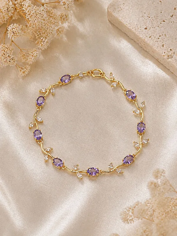 Lavender_Stainless_Steel_Bracelet_For_Women