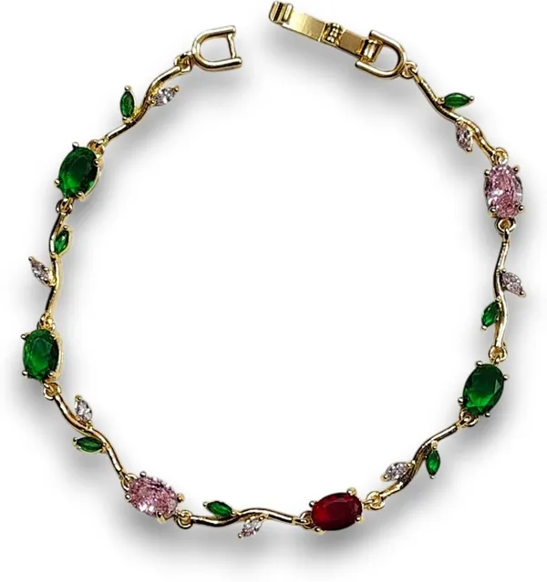 Multicolor_Stainless_Steel_Bracelet_For_Women