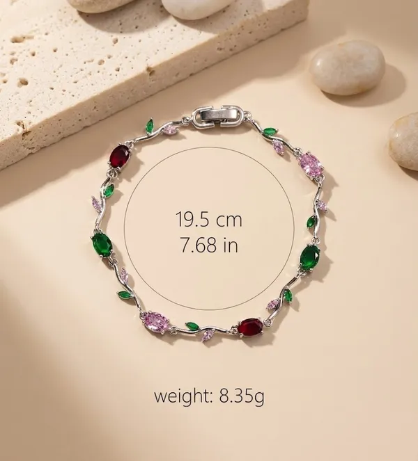 Multicolor_Stainless_Steel_Bracelet_For_Women