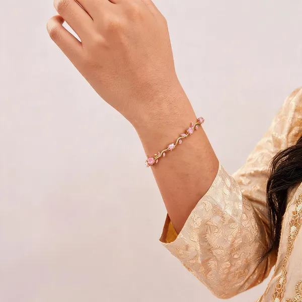 Rose_Metal_Bracelet_For_Women
