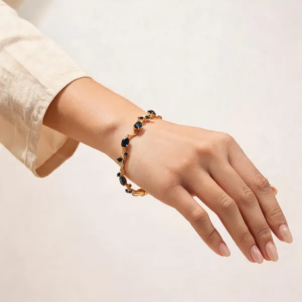 Blue_Brass_Bracelet_For_Women