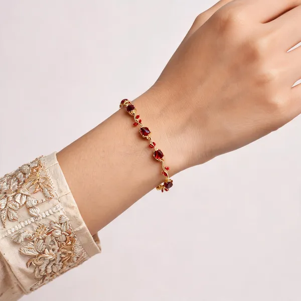Multicolor_Stainless_Steel_Bracelet_For_Women