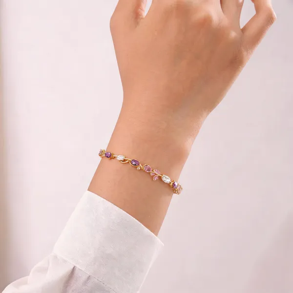 Purple_Brass_Bracelet_For_Women