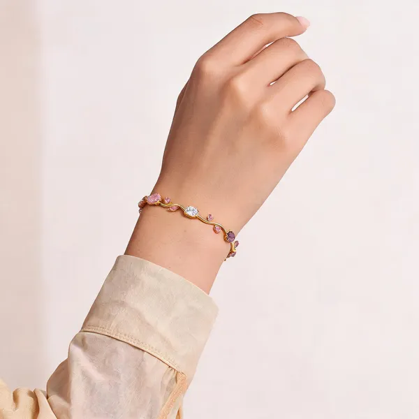 Purple_Alloy_Bracelet_For_Women