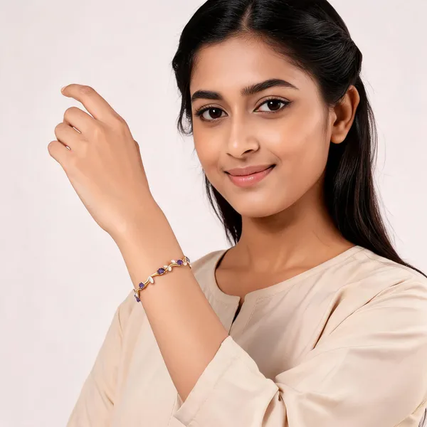 Pink_Metal_Bracelet_For_Women