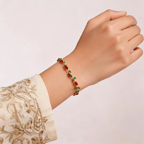 Multicolor_Stainless_Steel_Bracelet_For_Women