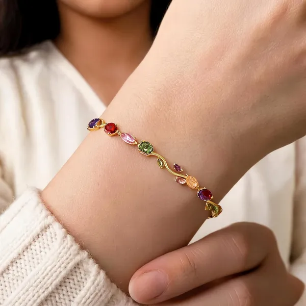 Multicolor_Alloy_Bracelet_For_Women